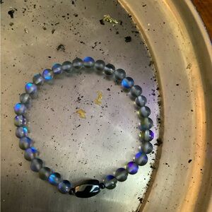 Men’s Blue/Gray Moonstone Bracelet💙